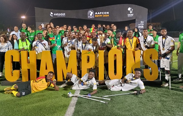 Black Challenge win Amputee AFCON